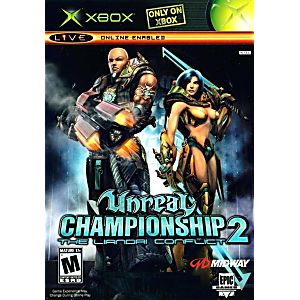 UNREAL CHAMPIONSHIP 2: THE LIANDRI CONFLICT (XBOX) - jeux video game-x