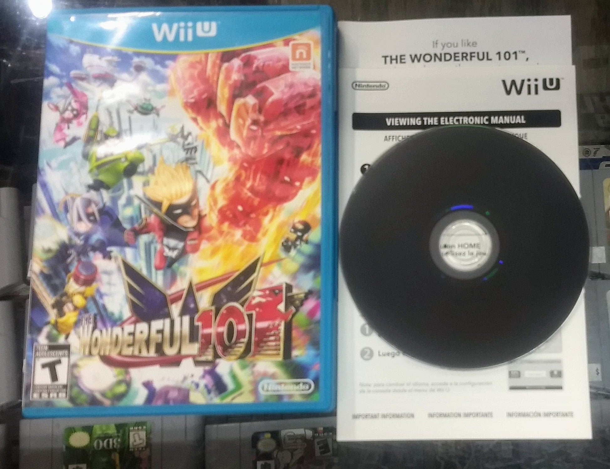 WONDERFUL 101 (NINTENDO WIIU) - jeux video game-x