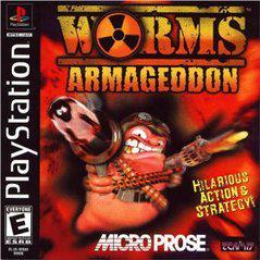 WORMS ARMAGEDDON  (PLAYSTATION PS1) - jeux video game-x