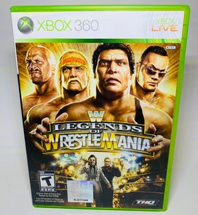 WWE LEGENDS OF WRESTLEMANIA XBOX 360 X360 - jeux video game-x