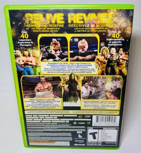 WWE LEGENDS OF WRESTLEMANIA XBOX 360 X360 - jeux video game-x