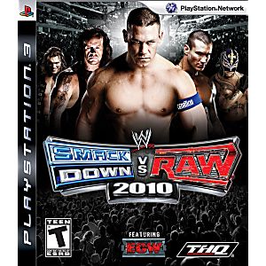 WWE SMACKDOWN VS RAW 2010 PLAYSTATION 3 PS3 - jeux video game-x