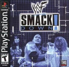 WWF SMACKDOWN (PLAYSTATION PS1) - jeux video game-x