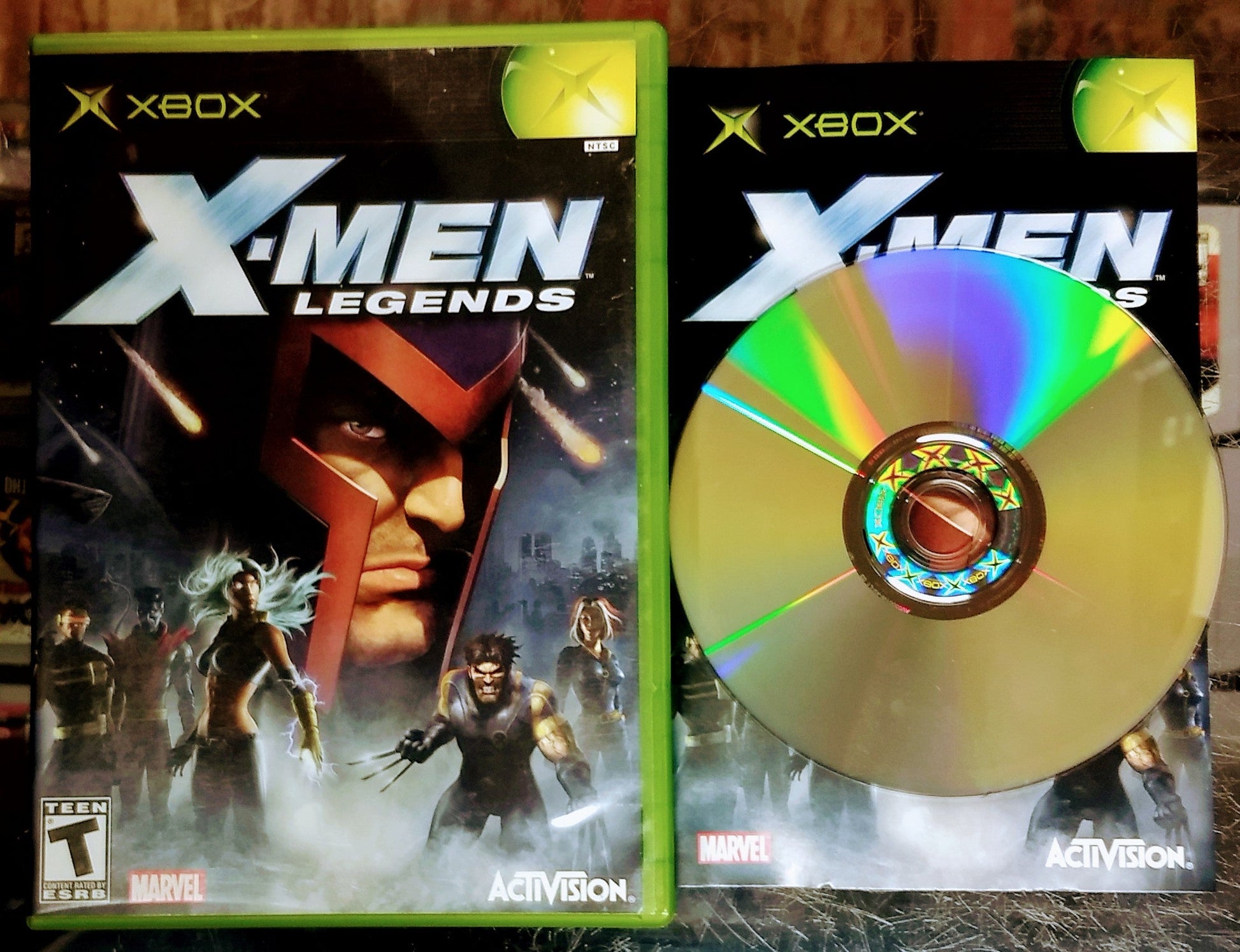 X-MEN LEGENDS (XBOX) - jeux video game-x