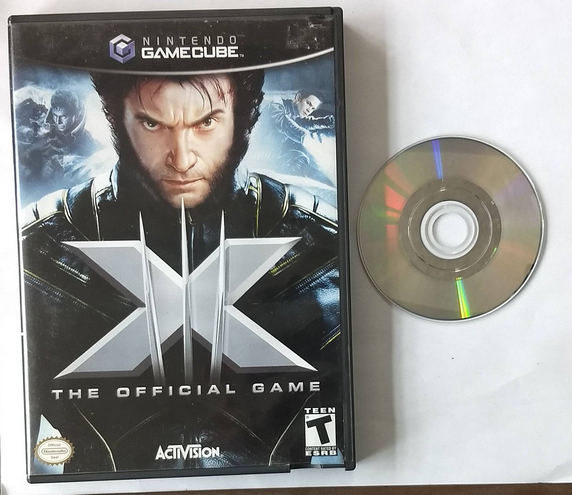 X-MEN: THE OFFICIAL GAME (NINTENDO GAMECUBE NGC) - jeux video game-x