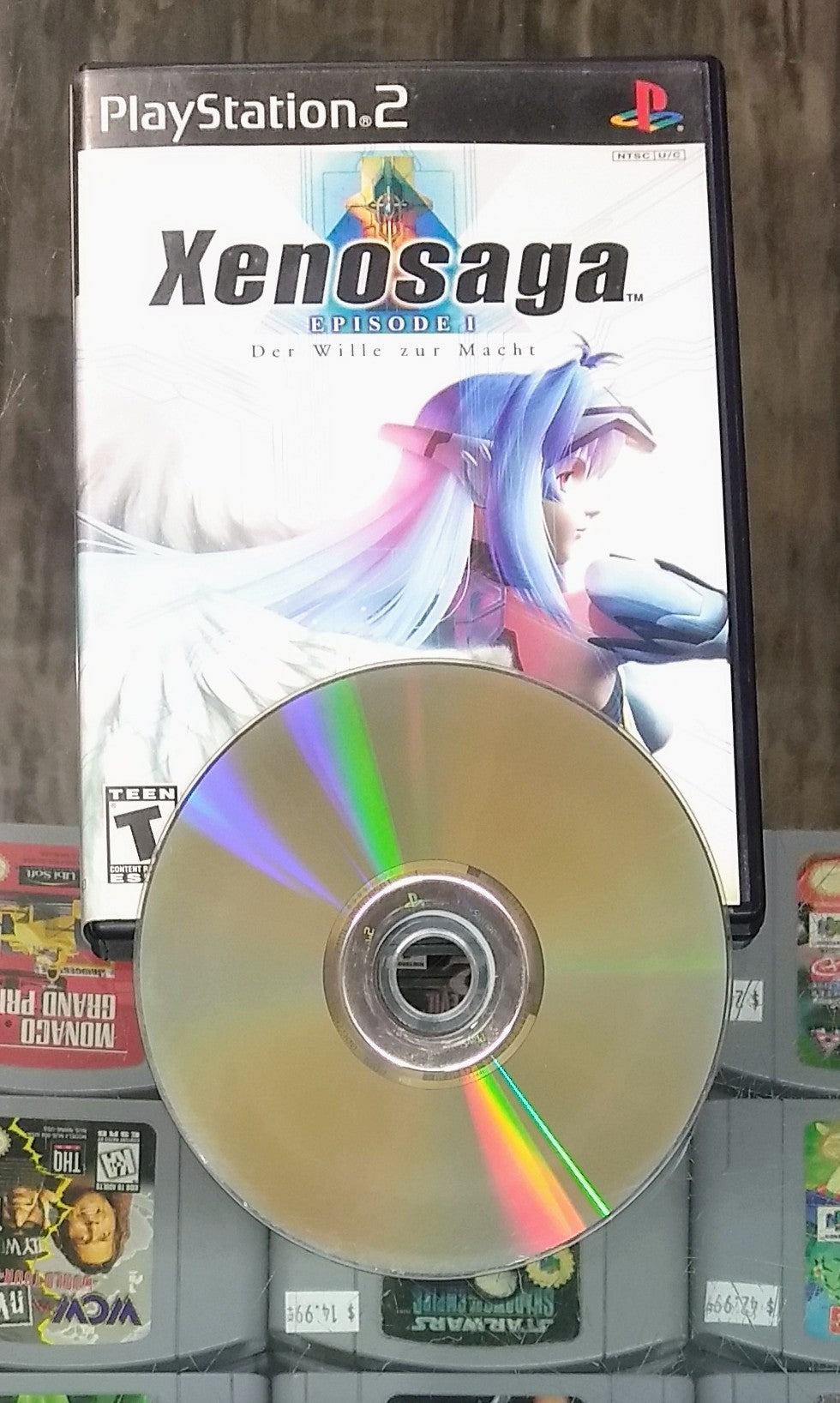 XENOSAGA EPISODE I 1 - DER WILLE ZUR MACHT (PLAYSTATION 2 PS2) - jeux video game-x
