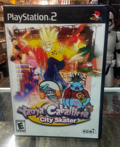 YANYA CABALLISTA CITY SKATER (PLAYSTATION 2 PS2) - jeux video game-x