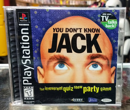 YOU DON'T KNOW JACK (PLAYSTATION PS1) - jeux video game-x