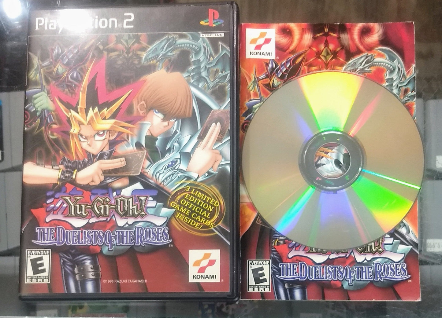 YU-GI-OH DUELISTS OF THE ROSES (PLAYSTATION 2 PS2) - jeux video game-x