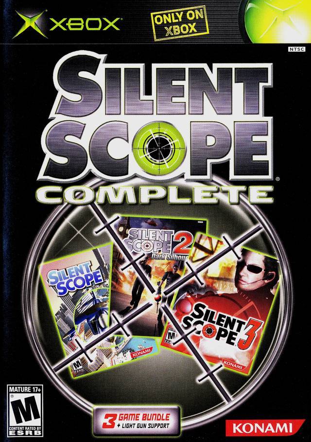 SILENT SCOPE COMPLETE (XBOX) - jeux video game-x