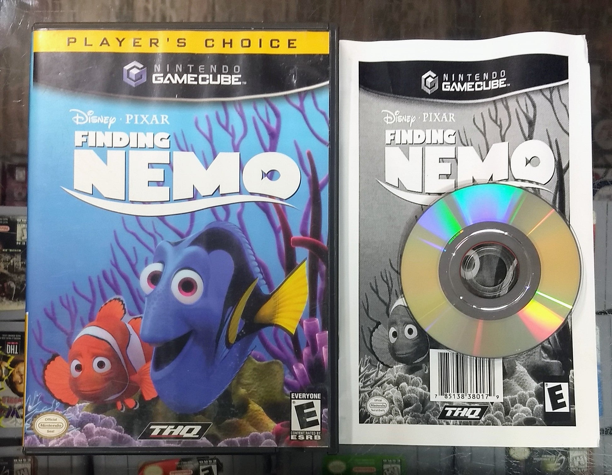 FINDING NEMO PLAYERS CHOICE (NINTENDO GAMECUBE NGC) - jeux video game-x