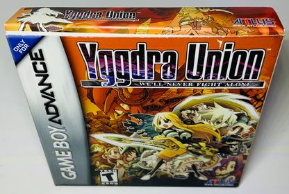 YGGDRA UNION EN BOITE GAME BOY ADVANCE GBA - jeux video game-x
