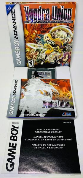 YGGDRA UNION EN BOITE GAME BOY ADVANCE GBA - jeux video game-x