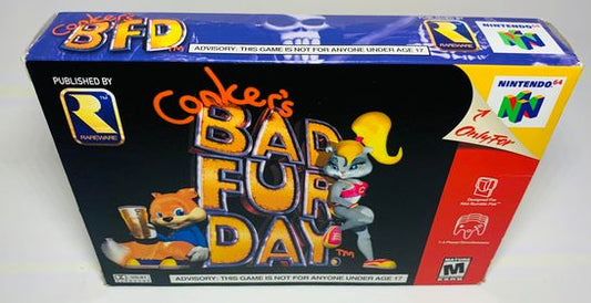 CONKER'S BAD FUR DAY EN BOITE NINTENDO 64 N64 - jeux video game-x
