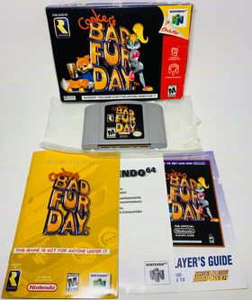 CONKER'S BAD FUR DAY EN BOITE NINTENDO 64 N64 - jeux video game-x