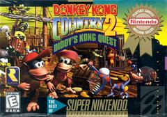 DONKEY KONG COUNTRY 2 PLAYERS CHOICE EN BOITE (SUPER NINTENDO SNES) - jeux video game-x