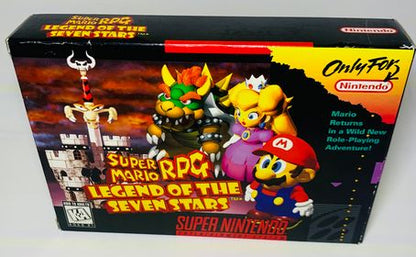 SUPER MARIO RPG: LEGEND OF THE SEVEN STARS EN BOITE SUPER NINTENDO SNES - jeux video game-x