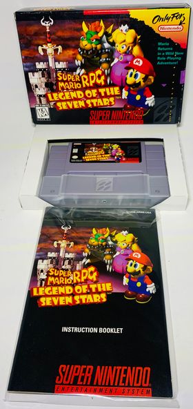 SUPER MARIO RPG: LEGEND OF THE SEVEN STARS EN BOITE SUPER NINTENDO SNES - jeux video game-x