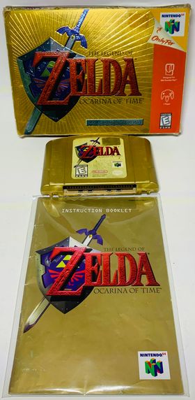THE LEGEND OF ZELDA OCARINA OF TIME COLLECTOR'S EDITION EN BOITE NINTENDO 64 N64 - jeux video game-x