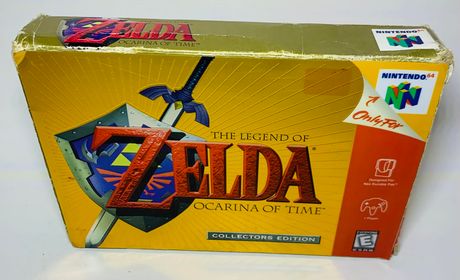 THE LEGEND OF ZELDA OCARINA OF TIME COLLECTOR'S EDITION EN BOITE NINTENDO 64 N64 - jeux video game-x