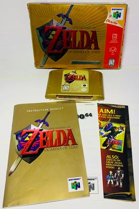 THE LEGEND OF ZELDA OCARINA OF TIME COLLECTOR'S EDITION EN BOITE NINTENDO 64 N64 - jeux video game-x