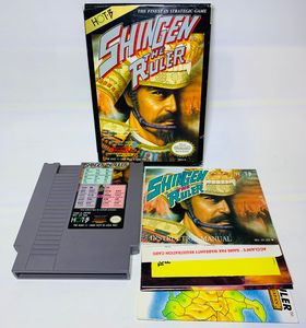 SHINGEN THE RULER EN BOITE NINTENDO NES - jeux video game-x