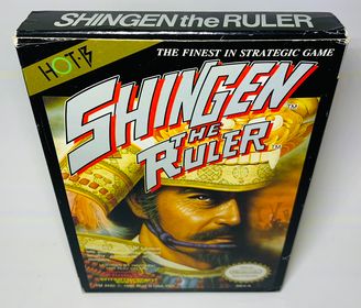 SHINGEN THE RULER EN BOITE NINTENDO NES - jeux video game-x