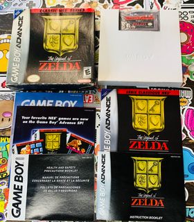 THE LEGEND OF ZELDA CLASSIC NES SERIES EN BOITE GAME BOY ADVANCE GBA - jeux video game-x