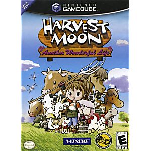 HARVEST MOON ANOTHER WONDERFUL LIFE NINTENDO GAMECUBE NGC - jeux video game-x