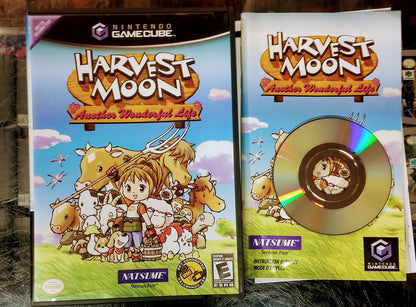 HARVEST MOON ANOTHER WONDERFUL LIFE NINTENDO GAMECUBE NGC - jeux video game-x