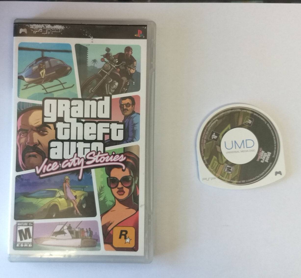 GRAND THEFT AUTO GTA VICE CITY STORIES PLAYSTATION PORTABLE PSP - jeux video game-x