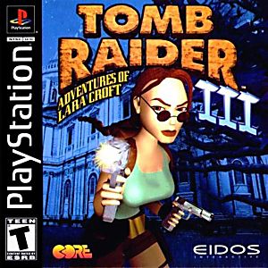 TOMB RAIDER III 3 ADVENTURES OF LARA CROFT (PLAYSTATION PS1) - jeux video game-x