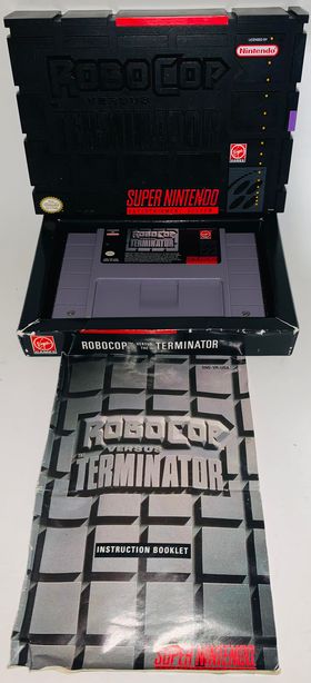 ROBOCOP VS. TERMINATOR EN BOITE SUPER NINTENDO SNES - jeux video game-x