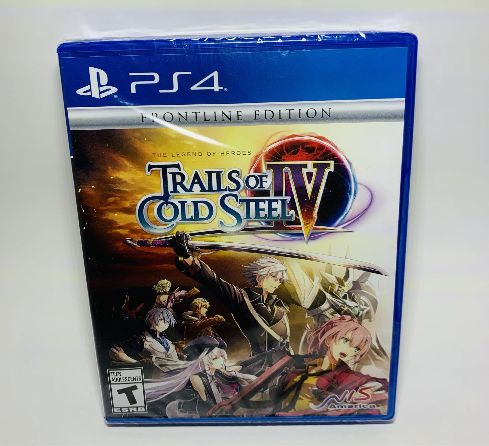 THE LEGEND OF HEROES TRAILS OF COLD STEEL IV 4 FRONTLINE EDITION (PLAYSTATION 4 PS4) - jeux video game-x