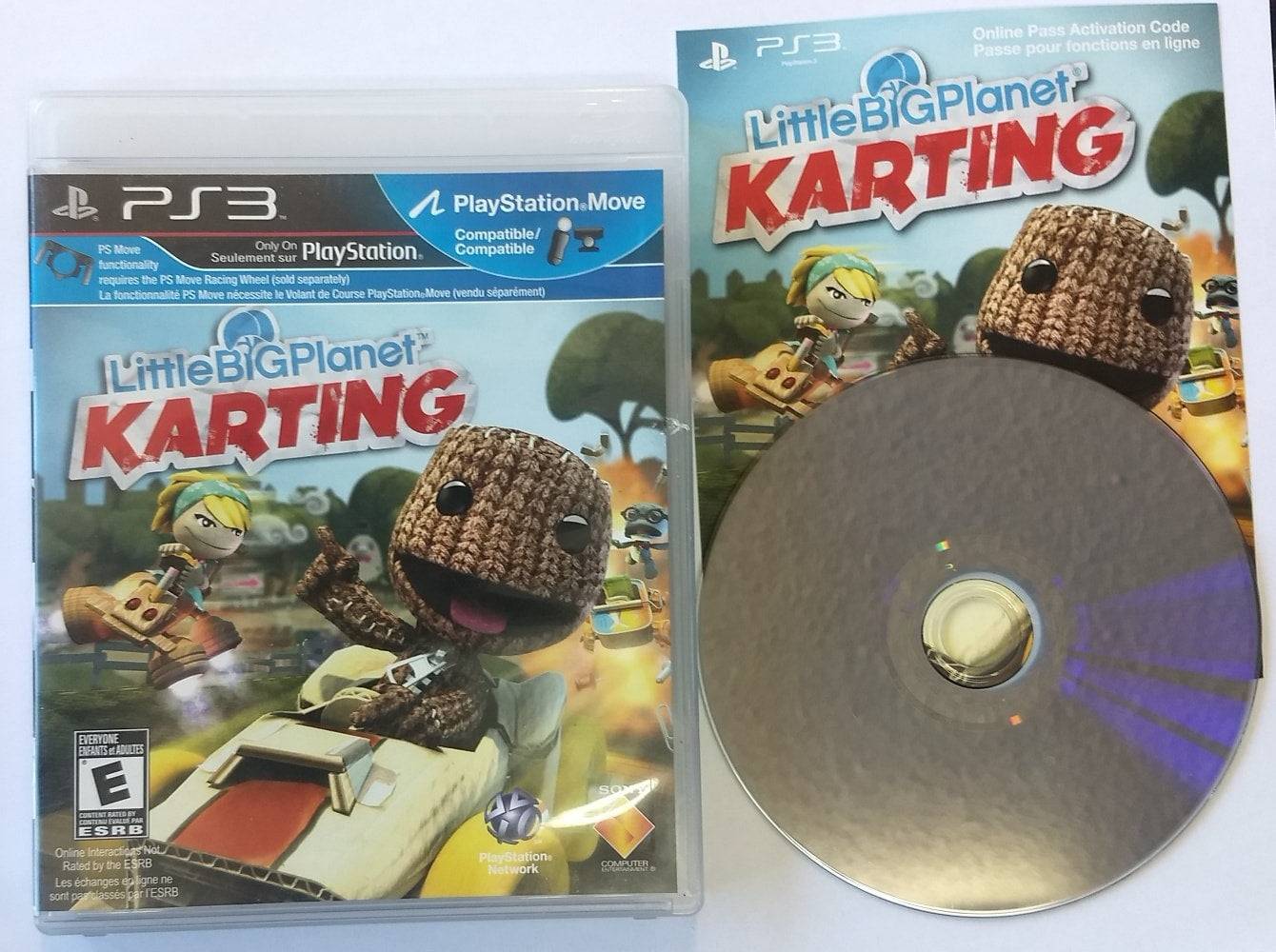 LITTLE BIG PLANET KARTING (PLAYSTATION 3 PS3) - jeux video game-x