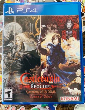 CASTLEVANIA REQUIEM: SYMPHONY OF THE NIGHT & RONDO OF BLOOD LIMITED RUN GAMES LRG #443 (PLAYSTATION 4 PS4) - jeux video game-x