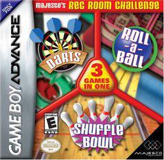 3 IN 1 REC ROOM CHALLENGE (GAME BOY ADVANCE GBA) - jeux video game-x