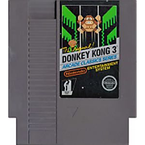 DONKEY KONG 3 (NINTENDO NES) - jeux video game-x