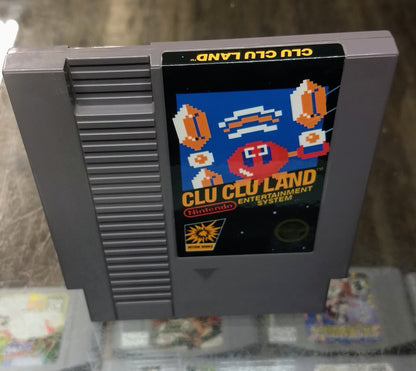 CLU CLU LAND (NINTENDO NES) - jeux video game-x