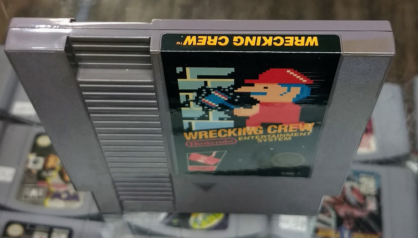 WRECKING CREW NINTENDO NES - jeux video game-x