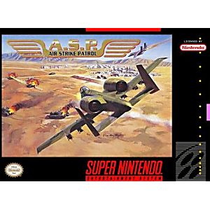 A.S.P. AIR STRIKE PATROL (SUPER NINTENDO SNES) - jeux video game-x