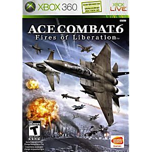ACE COMBAT 6 FIRES OF LIBERATION (XBOX 360 X360) - jeux video game-x