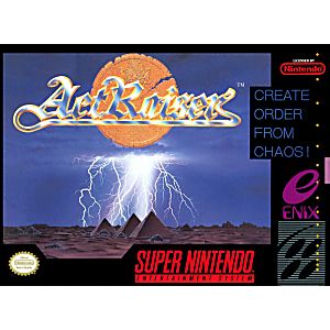 ACTRAISER (SUPER NINTENDO SNES) - jeux video game-x