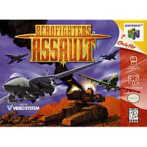 AERO FIGHTERS ASSAULT (NINTENDO 64 N64) - jeux video game-x