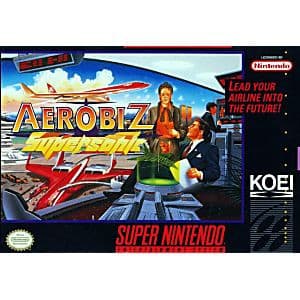 AEROBIZ SUPERSONIC (SUPER NINTENDO SNES) - jeux video game-x