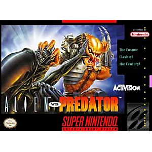 ALIEN VS PREDATOR (SUPER NINTENDO SNES) - jeux video game-x