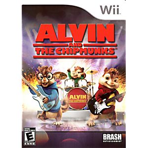 ALVIN AND THE CHIPMUNKS THE GAME NINTENDO WII - jeux video game-x