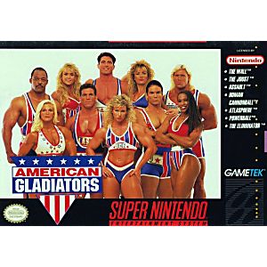 AMERICAN GLADIATORS (SUPER NINTENDO SNES) - jeux video game-x