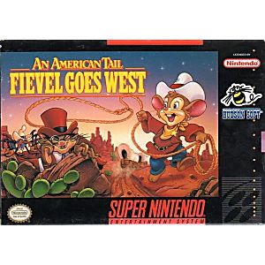 AN AMERICAN TAIL: FIEVEL GOES WEST (SUPER NINTENDO SNES) - jeux video game-x