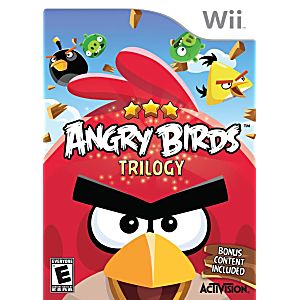 ANGRY BIRDS TRILOGY NINTENDO WII - jeux video game-x